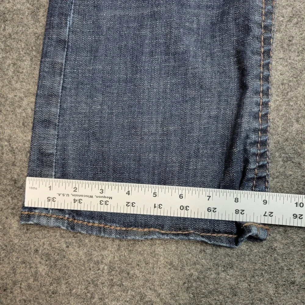Kut From The Kloth Jeans Womens 8 Medium Wash Bootcut Embroidered Stretch Y2K - Picture 9 of 14